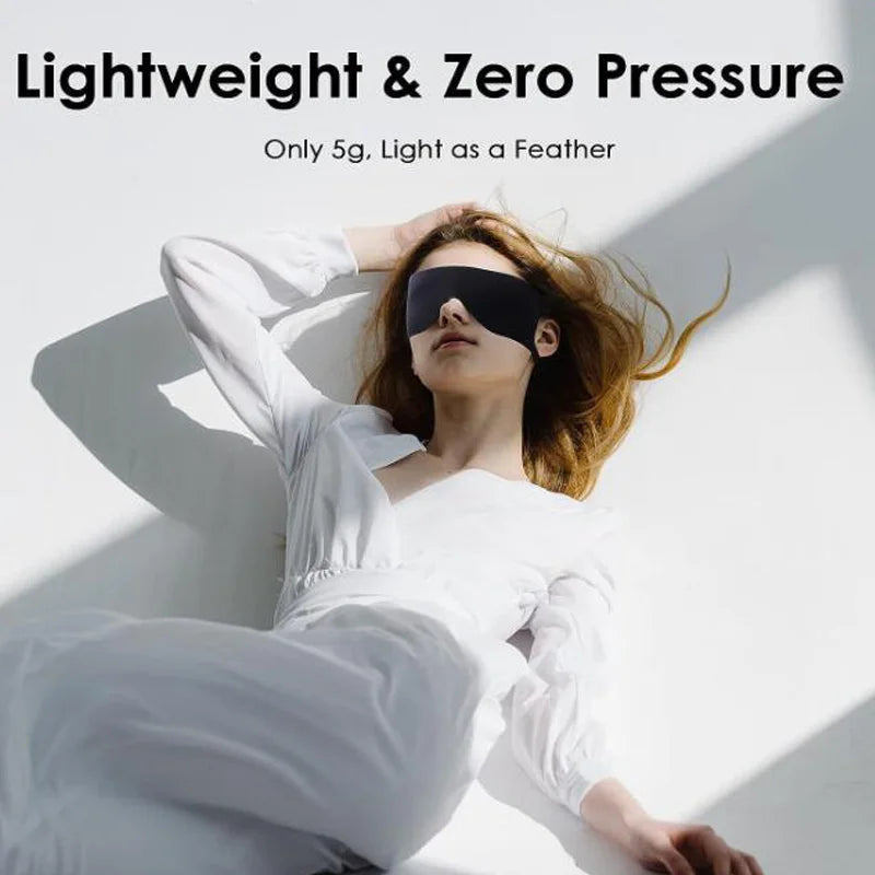 Sleep Eye Mask Light Blocking Portable Thin Eye Mask