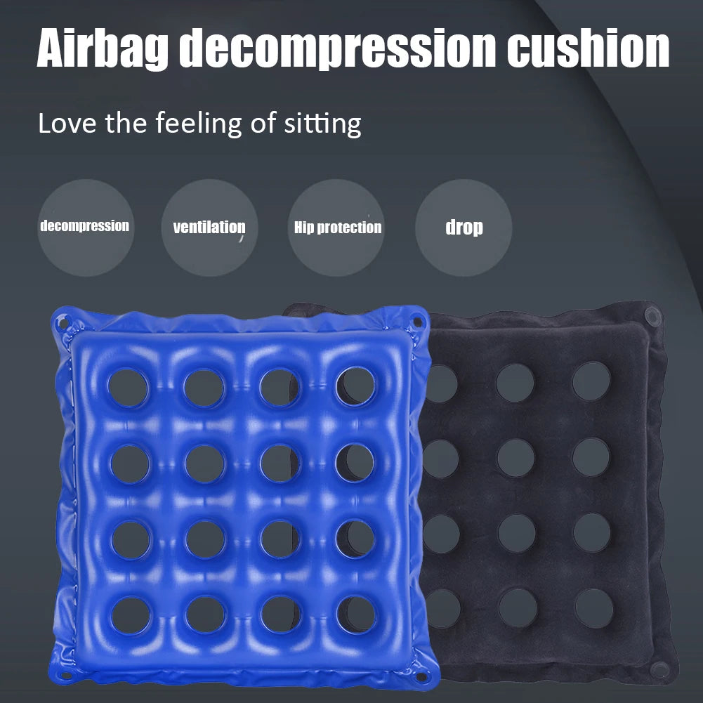 Wheelchair Cushion Mat Inflatable Anti-Pressure Bedsore - Home Chair Pad