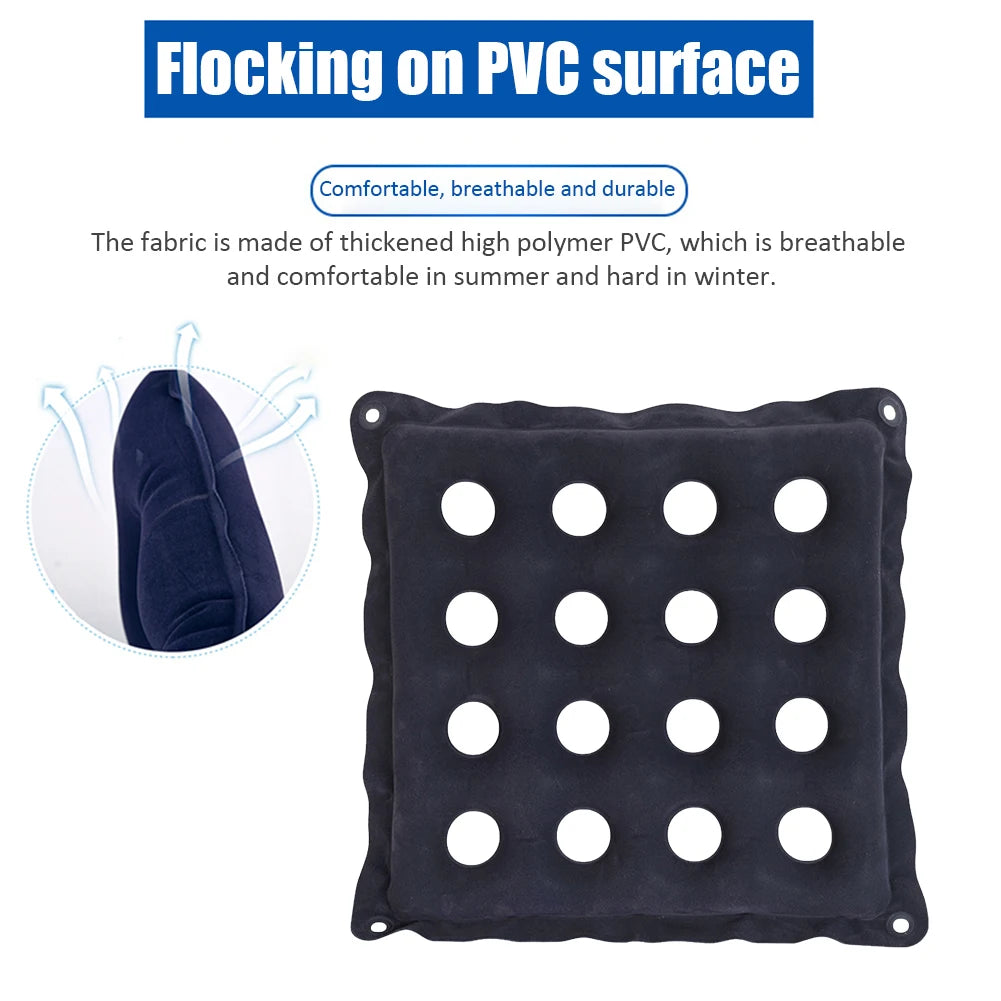 Wheelchair Cushion Mat Inflatable Anti-Pressure Bedsore - Home Chair Pad