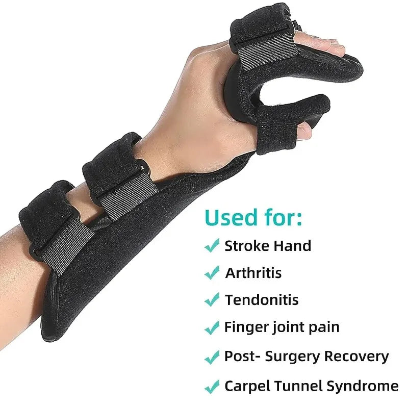 Stroke Hand Brace Support Adjustable Splint Support