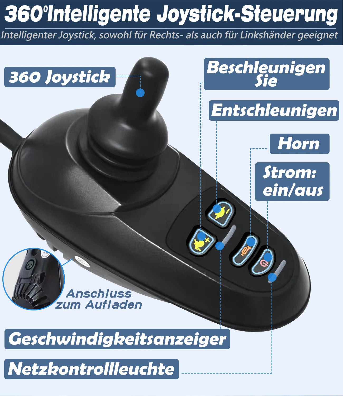 Folding Electric Wheelchair