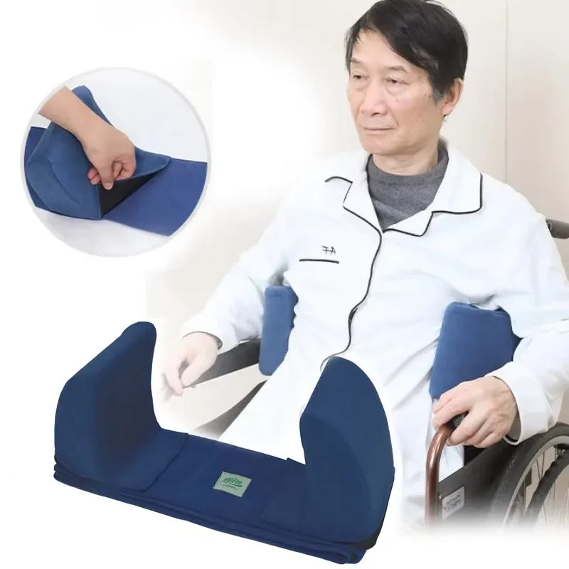 Adjustable Anti Sliding Cushion Hemiplegic Bedridden Patients Anti Lateral Cushion Wheelchair Backrest Half Lying Waist Cushion