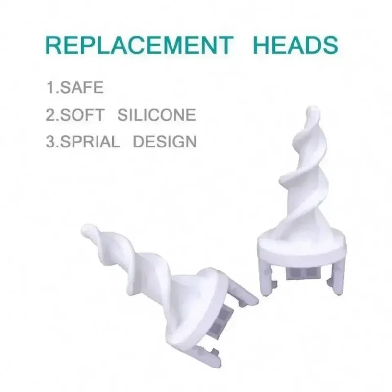 Ear Wax Remover Tool Ear Cleaner With Soft Silicone 16 Replacement Tips