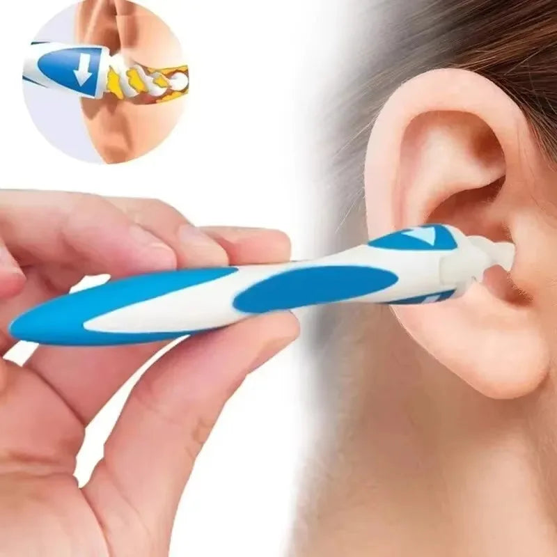 Ear Wax Remover Tool Ear Cleaner With Soft Silicone 16 Replacement Tips