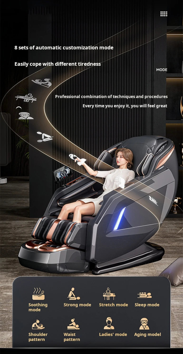 Massage Chair Full Body 3D AI Voice control Full Body Recliner - 3YW