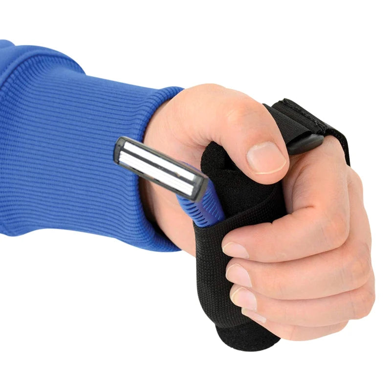 Cutlry Cuff Holder Strap Elastic Eating Assistance Cuff