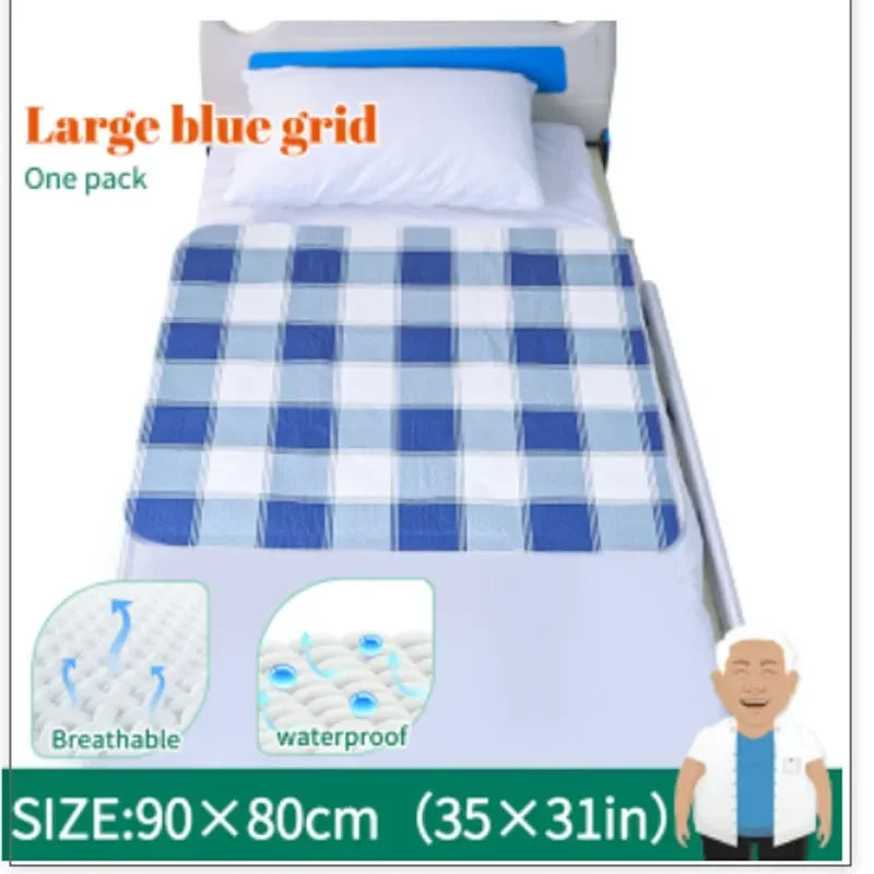 Pure cotton washable urinary incontinence Bed Pad