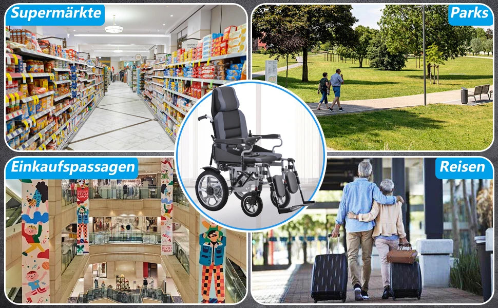 Folding Electric Wheelchair