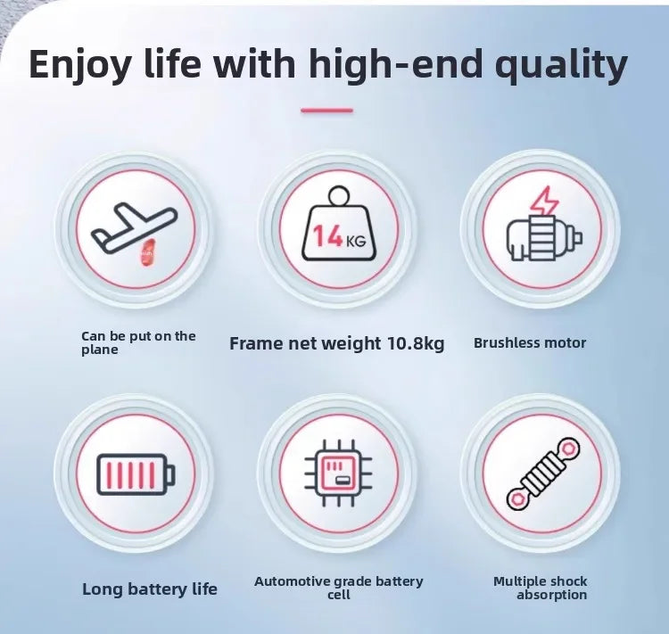 Small wheelchair, lightweight, foldable