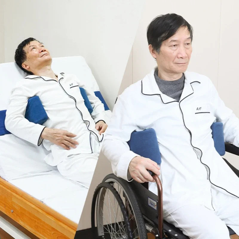 Adjustable Anti Sliding Cushion Hemiplegic Bedridden Patients Anti Lateral Cushion Wheelchair Backrest Half Lying Waist Cushion