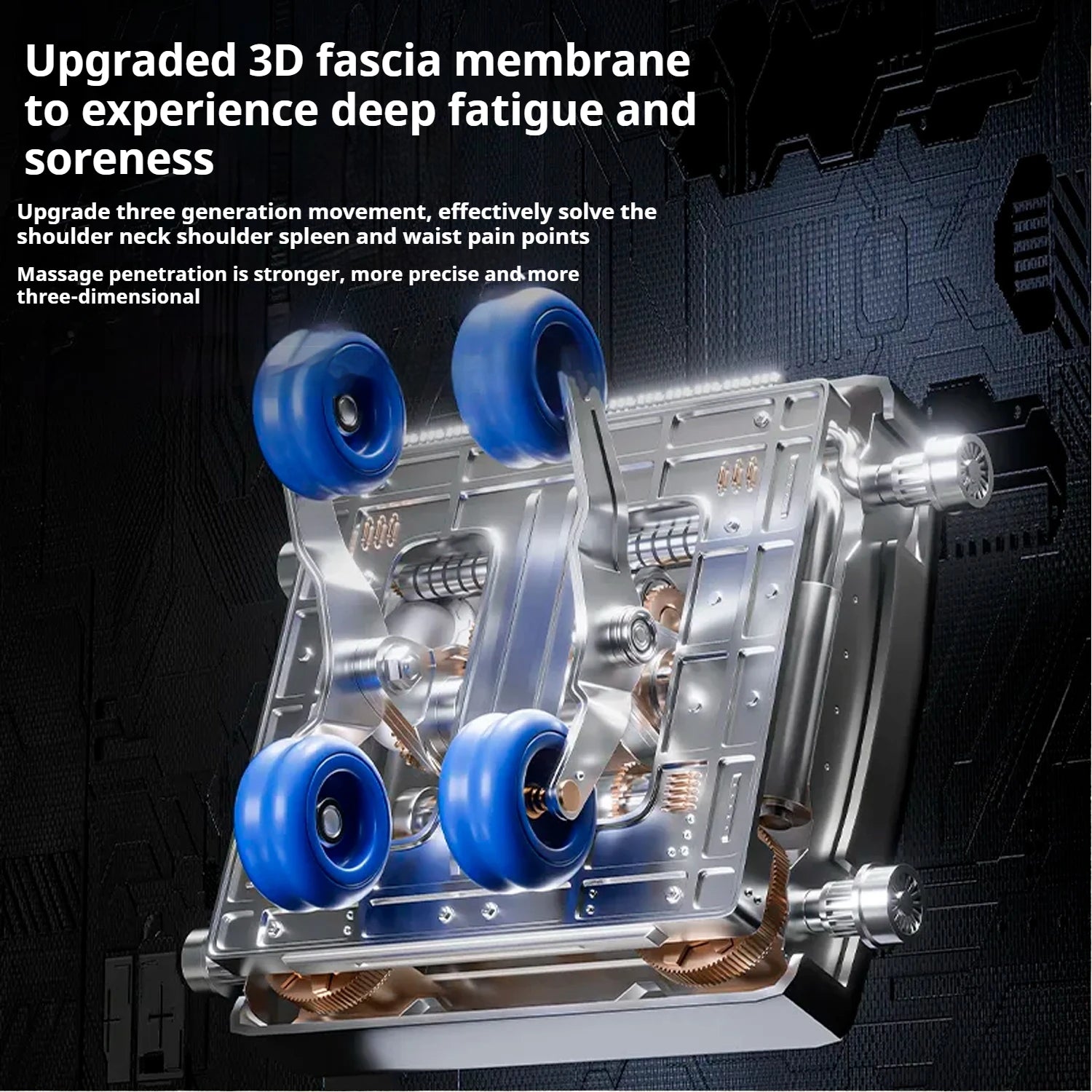 Massage Chair Full Body 3D AI Voice control Full Body Recliner - 3YW