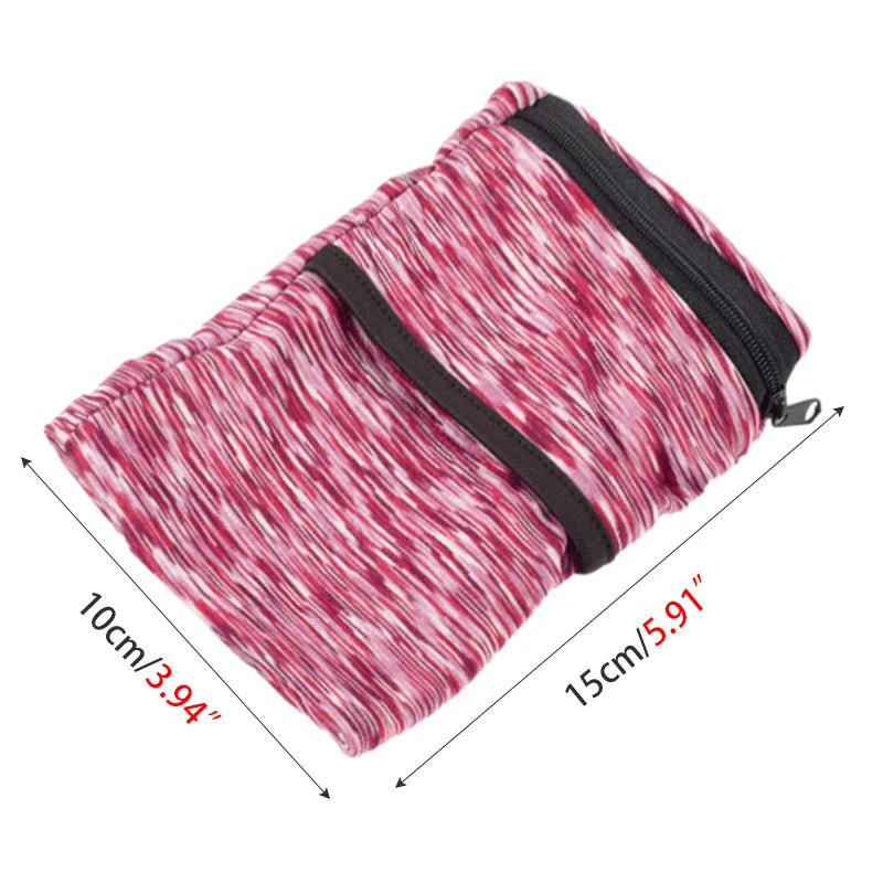 Zipper Bags Lightweight Wrist Wallet Pouch f
or Phone, Key, Cards