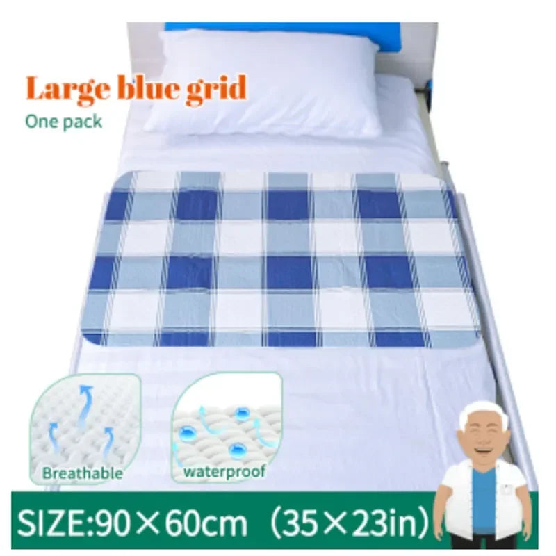 Pure cotton washable urinary incontinence Bed Pad