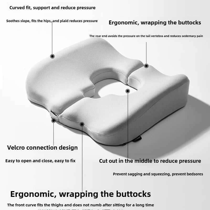 Wheelchair Seat Cushion‌ - Anti-Pressure Memory Foam