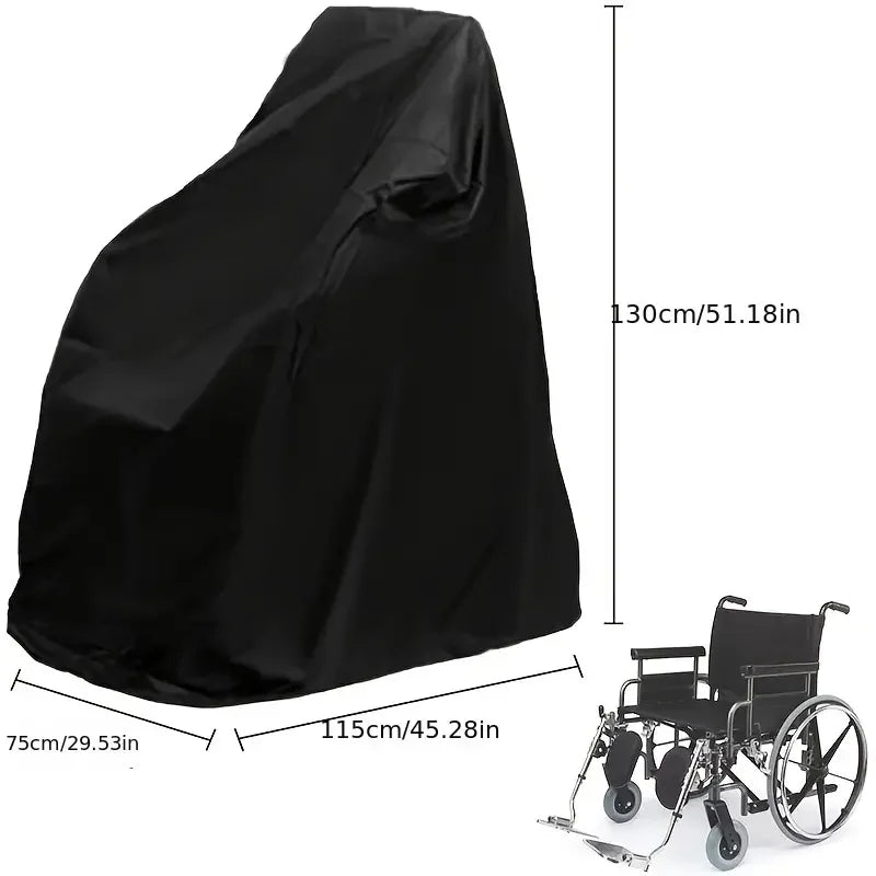 Durable Heavy-Duty Electric Wheelchair Cover 00 Windproof, Snowproof