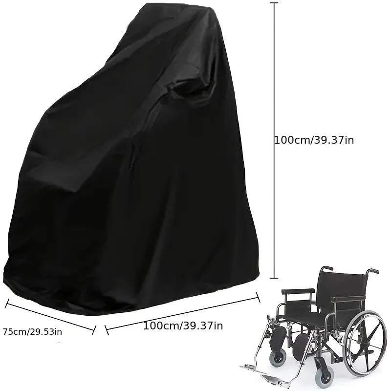 Durable Heavy-Duty Electric Wheelchair Cover 00 Windproof, Snowproof