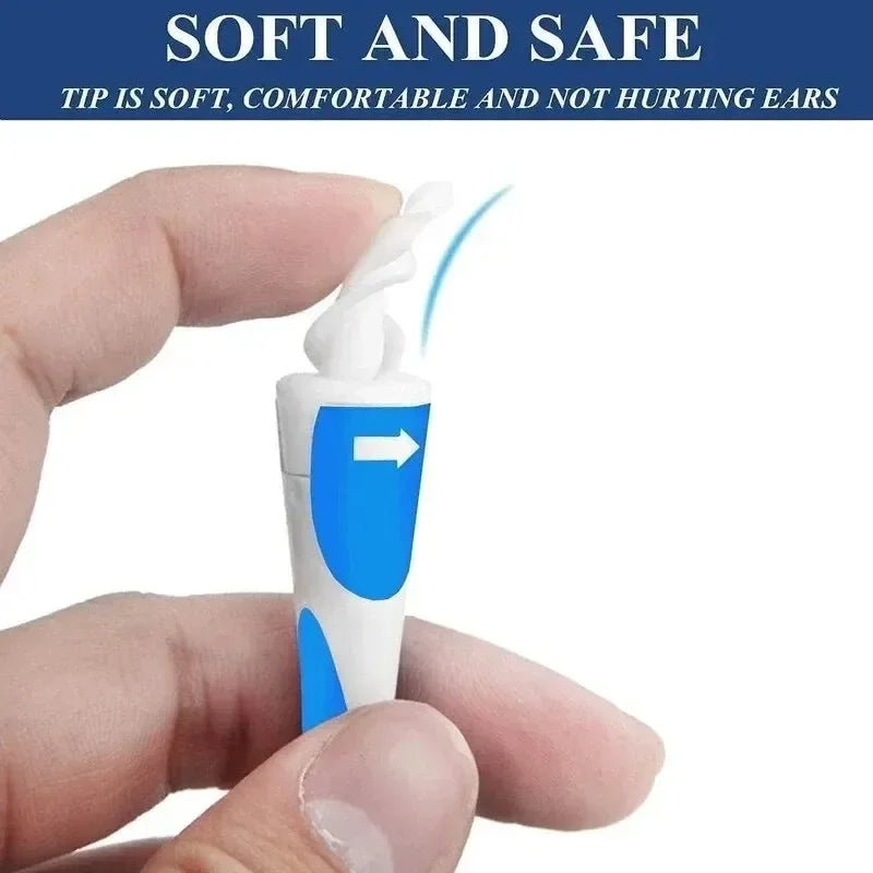 Ear Wax Remover Tool Ear Cleaner With Soft Silicone 16 Replacement Tips