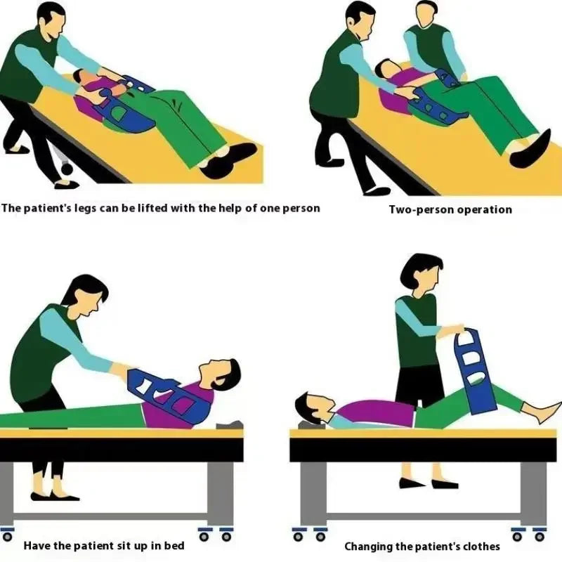 Secure Patient Transfer Sling Breathable Belt For Elderly Users - Mobility Buy