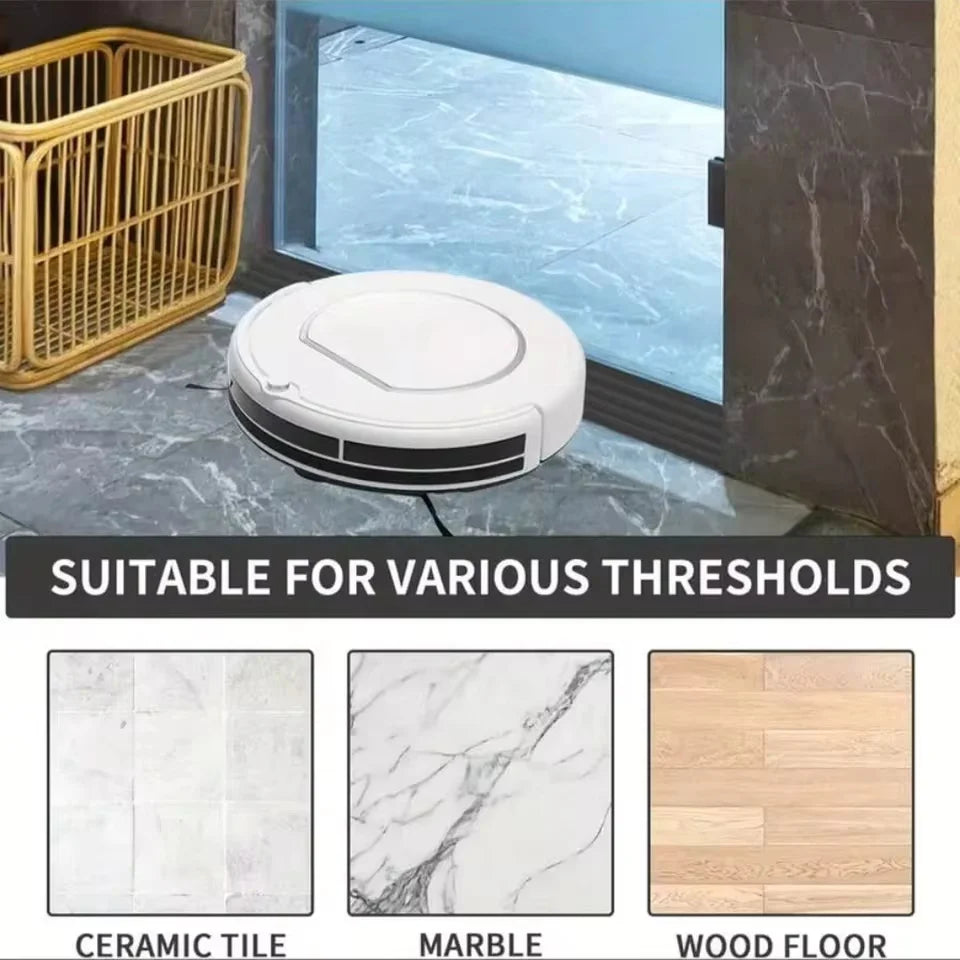 Self Adhesive 1m X 5cm Doorway Threshold Ramp PVC Anti Slip Striped Surface - Mobility Buy