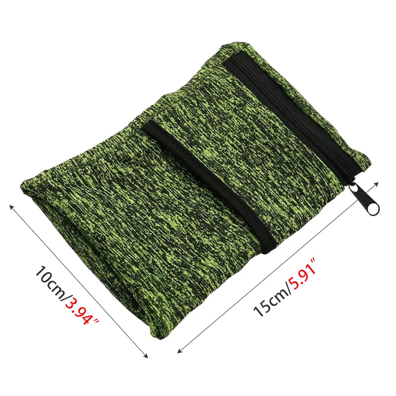 Zipper Bags Lightweight Wrist Wallet Pouch f
or Phone, Key, Cards