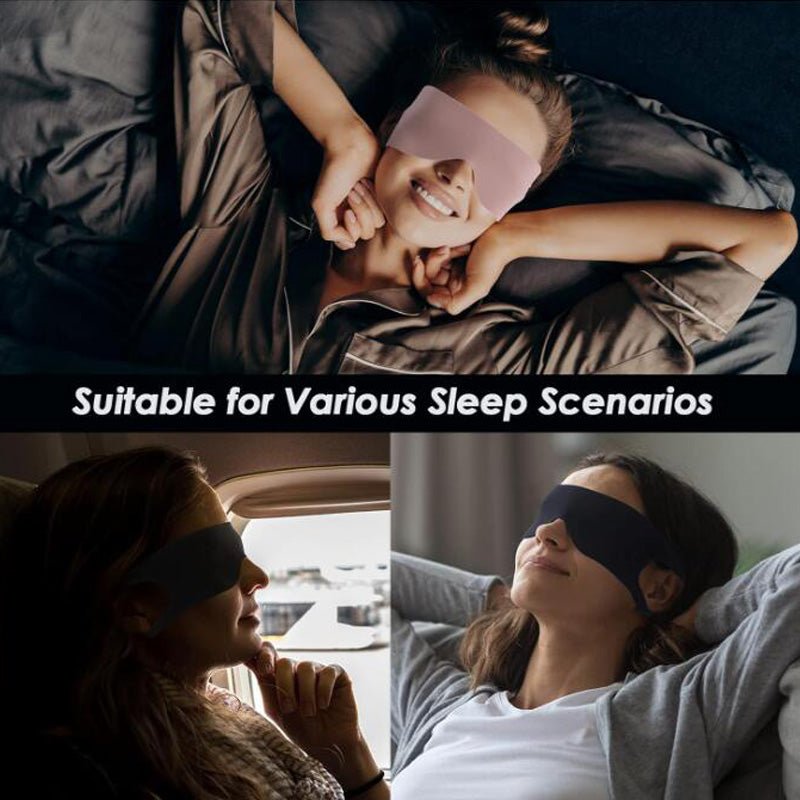Sleep Eye Mask Light Blocking Portable Thin Eye Mask - Mobility Buy
