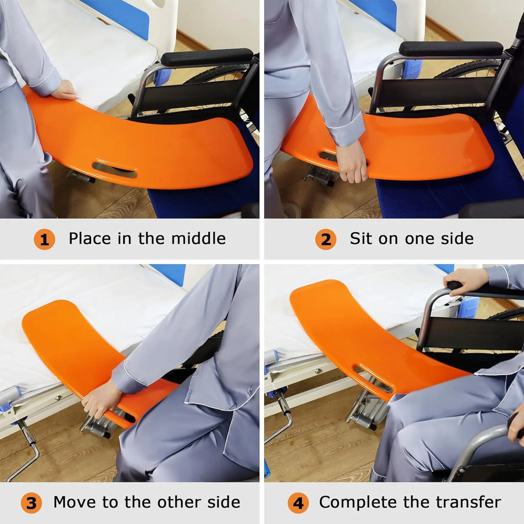 Slide Transfer Board For Wheelchairs And Beds With Anti Slip Design - Mobility Buy