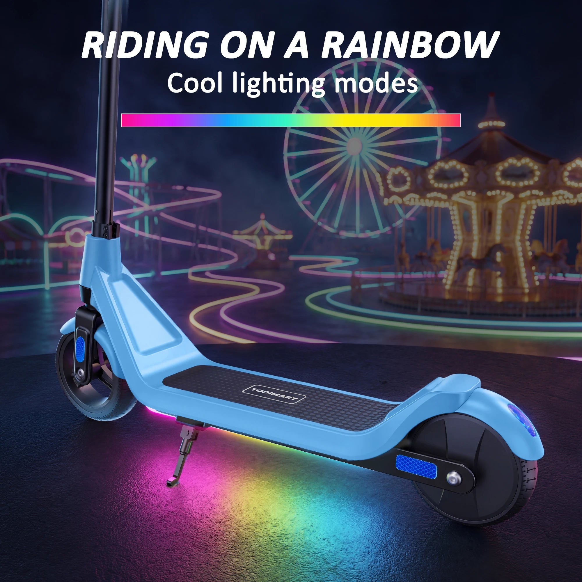 Todimart T3 Foldable Electric Scooter 36V 7.8Ah 250W App Control - Mobility Buy