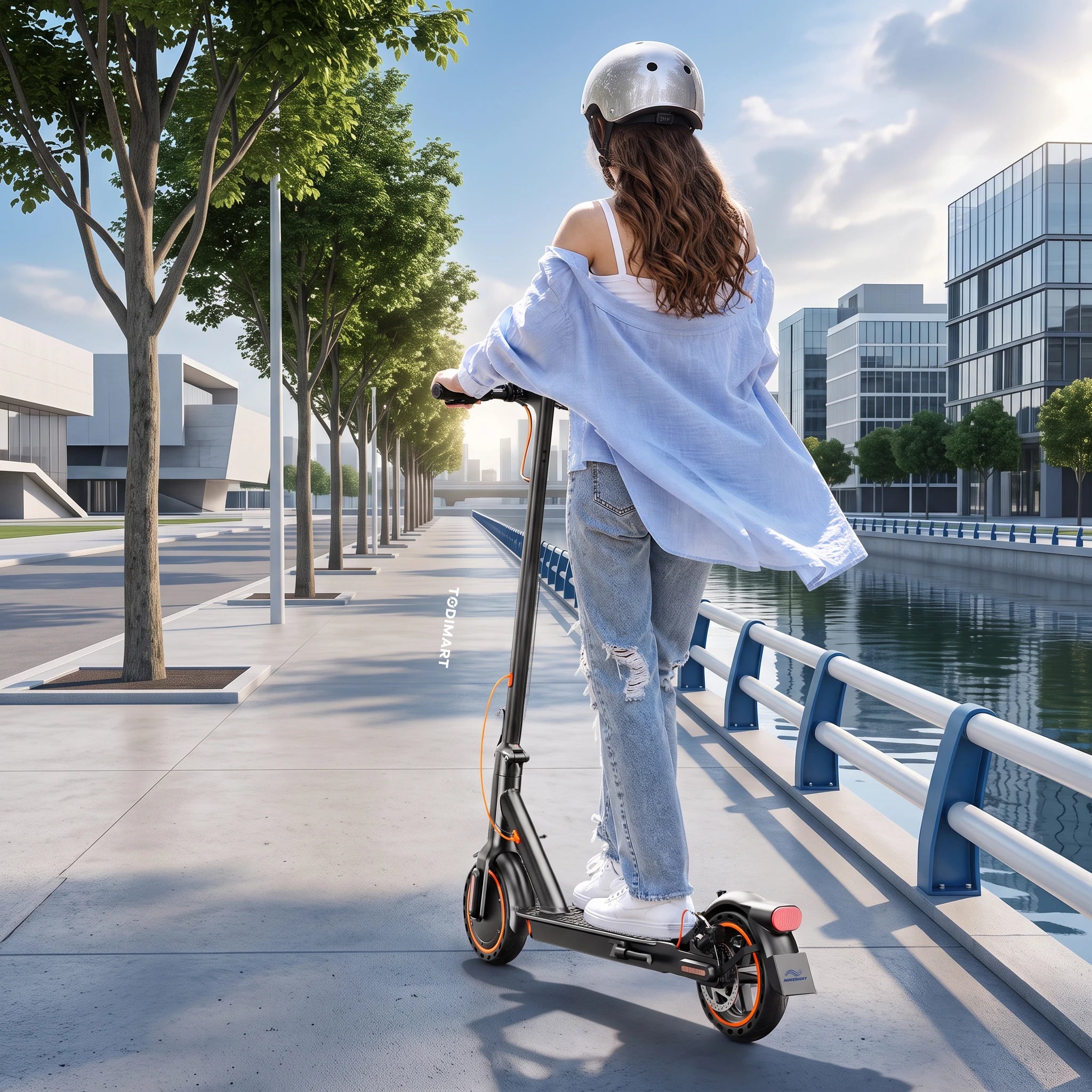 Todimart T3 Foldable Electric Scooter 36V 7.8Ah 250W App Control - Mobility Buy