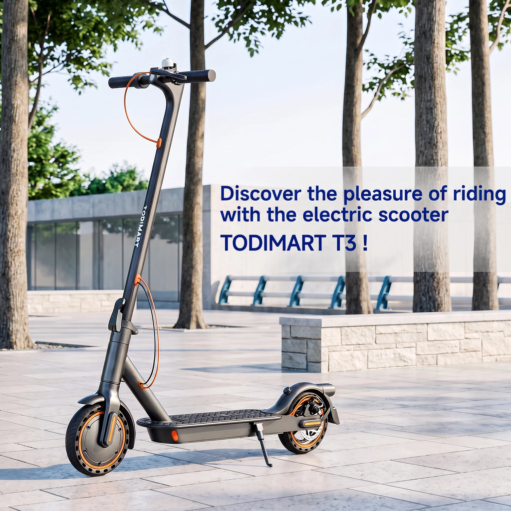 Todimart T3 Foldable Electric Scooter 36V 7.8Ah 250W App Control - Mobility Buy