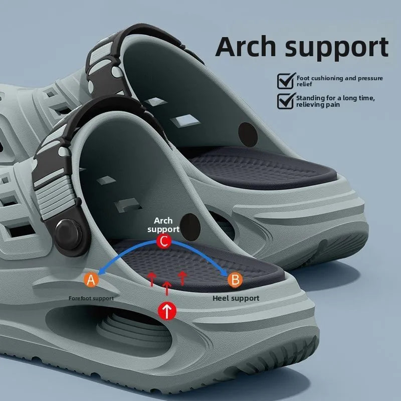 Ultimate Arch Support Slippers For Adults Anti Slip Breathable Footwear - Mobility Buy