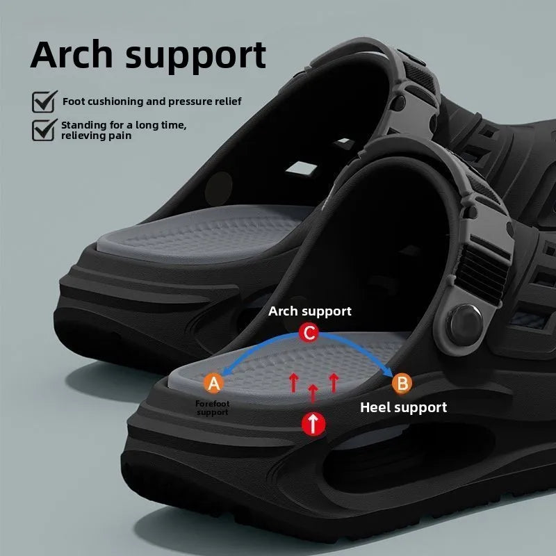 Ultimate Arch Support Slippers For Adults Anti Slip Breathable Footwear - Mobility Buy
