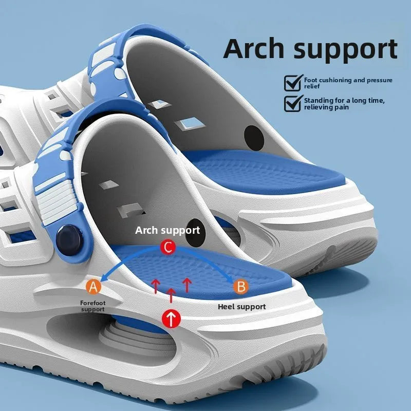 Ultimate Arch Support Slippers For Adults Anti Slip Breathable Footwear - Mobility Buy