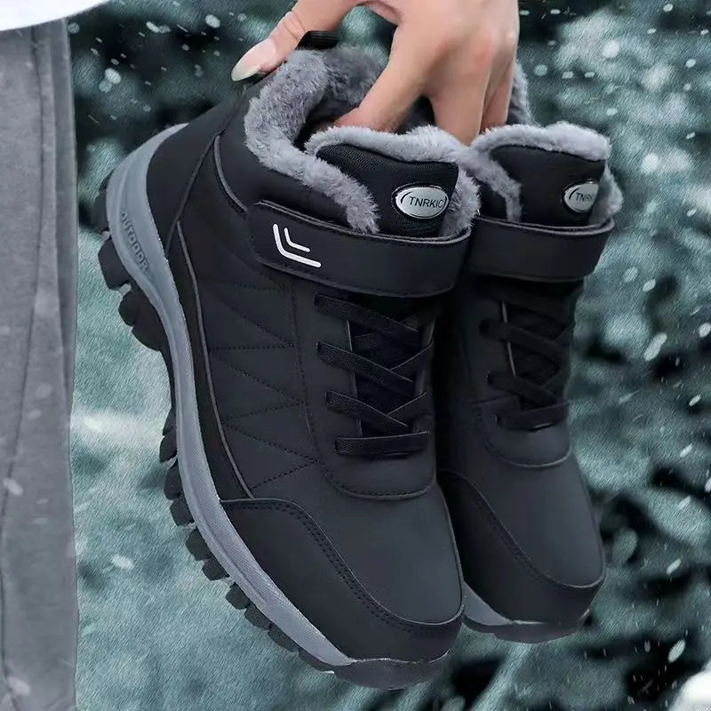 Ultimate Plush Ankle Boots Non Slip Sole For Women Casual Comfort - Mobility Buy