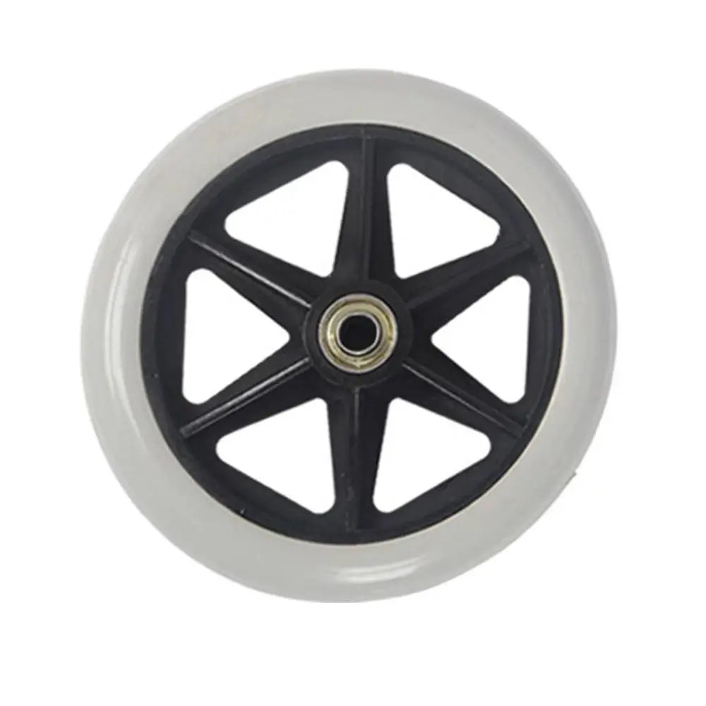 Universal 5 6 7 8 Inch Wheelchair Front Castor Wheel Wear Resistant Solid Tire - Mobility Buy