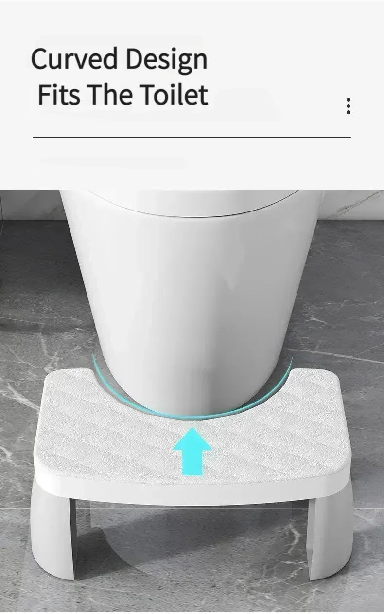 Universal Squatty Potty Toilet Stool - Waterproof Foot Stool for Adults, Kids, Seniors & Pregnancy Support - Mobility Buy
