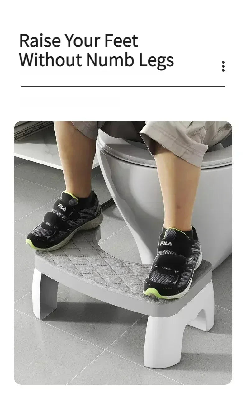 Universal Squatty Potty Toilet Stool - Waterproof Foot Stool for Adults, Kids, Seniors & Pregnancy Support - Mobility Buy