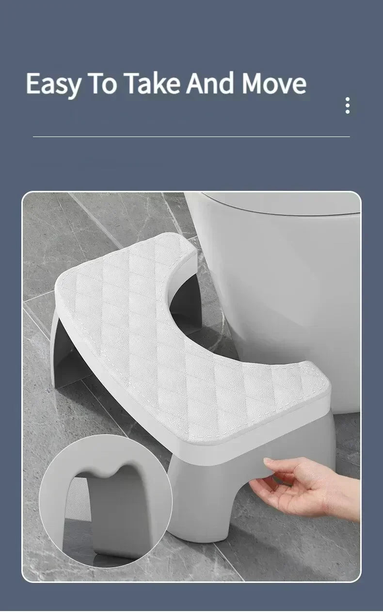 Universal Squatty Potty Toilet Stool - Waterproof Foot Stool for Adults, Kids, Seniors & Pregnancy Support - Mobility Buy