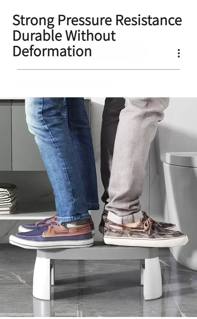 Universal Squatty Potty Toilet Stool - Waterproof Foot Stool for Adults, Kids, Seniors & Pregnancy Support - Mobility Buy
