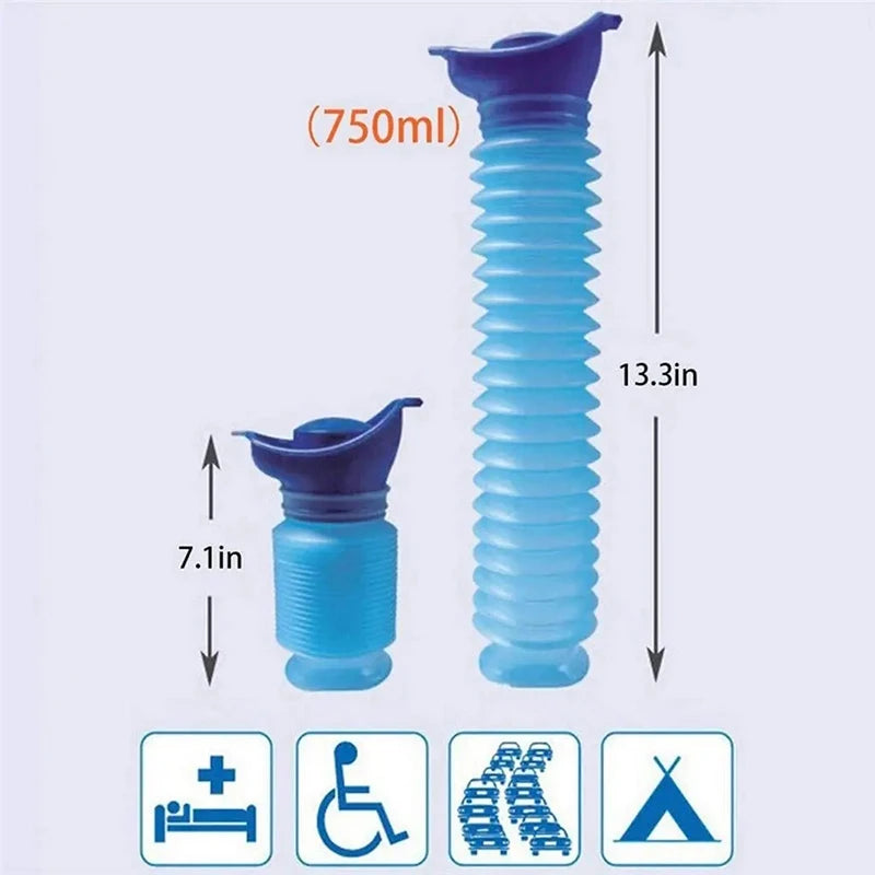 Urinal Bucket Outdoor Standing Urine Emergency Travel Reusable - Mobility Buy