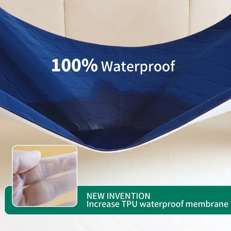 Washable Incontinence Urinary Bed Pad, Bedridden Waterproof - Mobility Buy