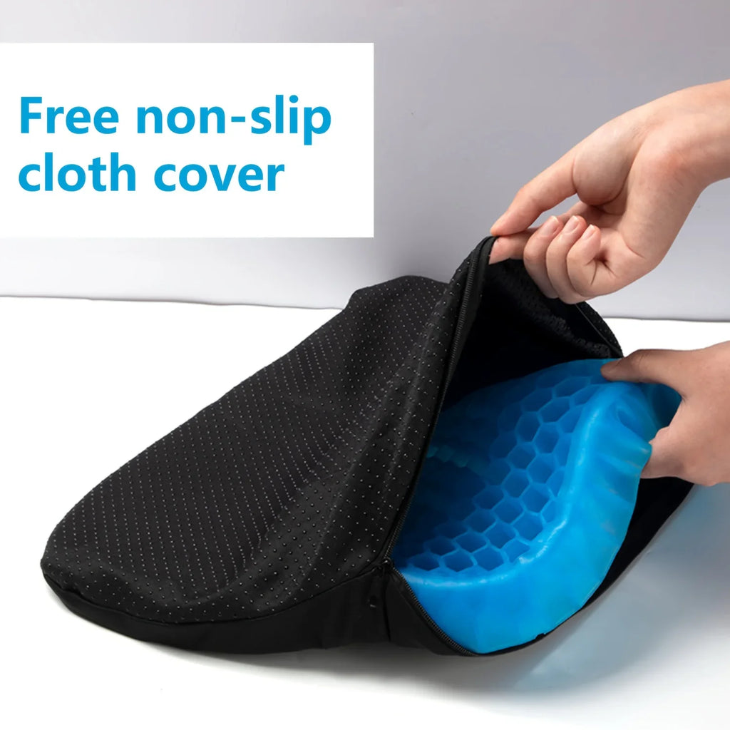 Water Resistant Gel Seat Cushion - Breathable Honeycomb - Mobility Buy