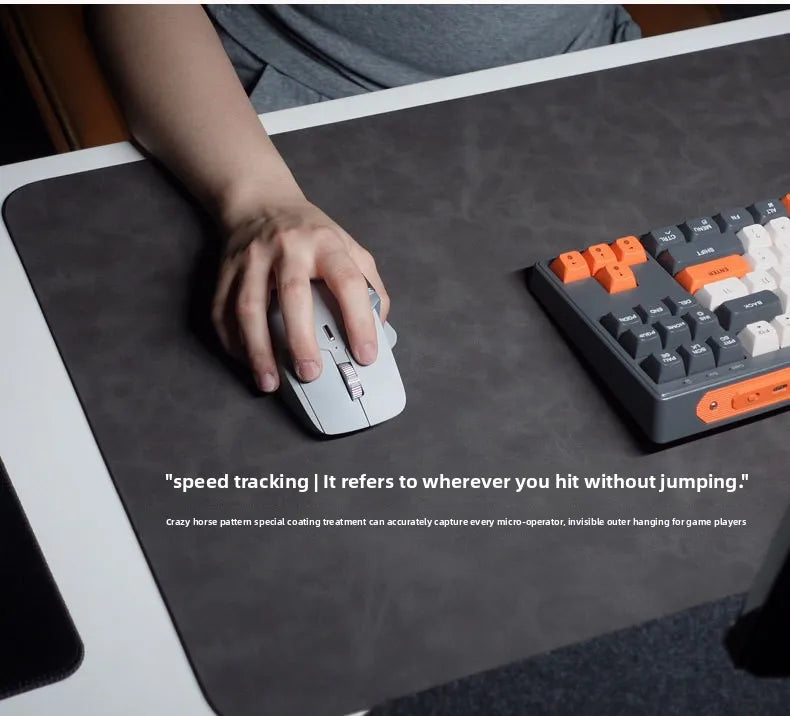 Waterproof PU Desk Mat Set With Large Non Slip Mouse Pad And Keyboard Wrist Rest - Mobility Buy