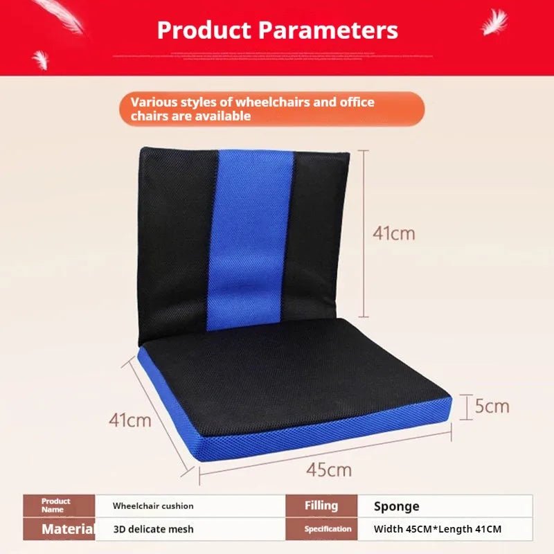 Wheelchair Cushion Backrest Posture Corrector - Mobility Buy