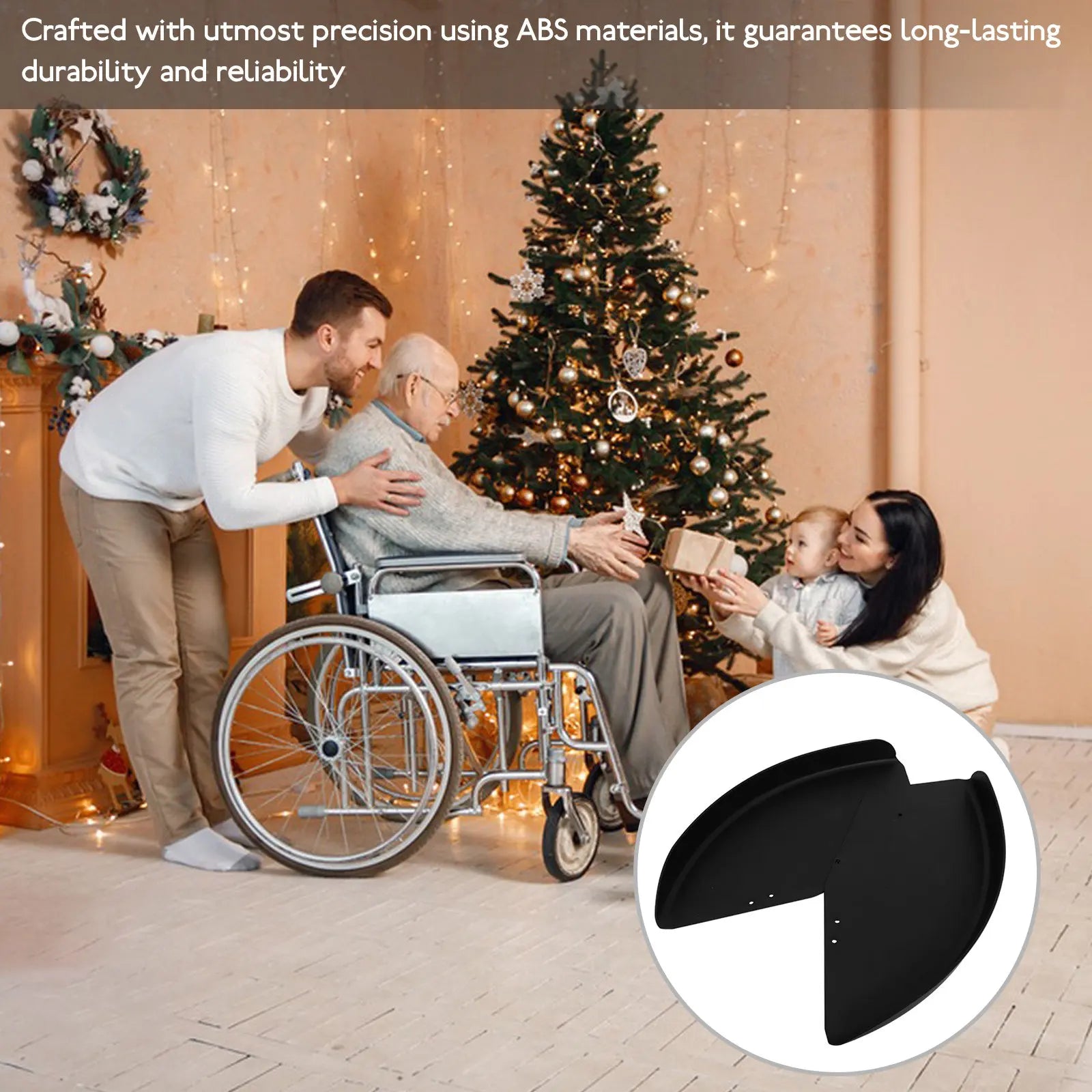 Wheelchair Skirt Board ABS Windproof Guard Clothing Protector Replacement Pair - Mobility Buy