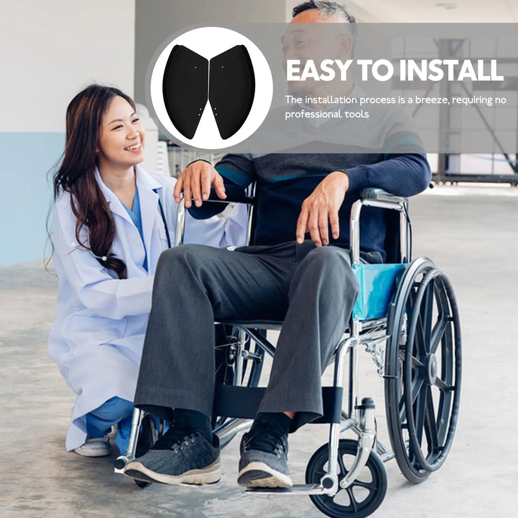 Wheelchair Skirt Board ABS Windproof Guard Clothing Protector Replacement Pair - Mobility Buy