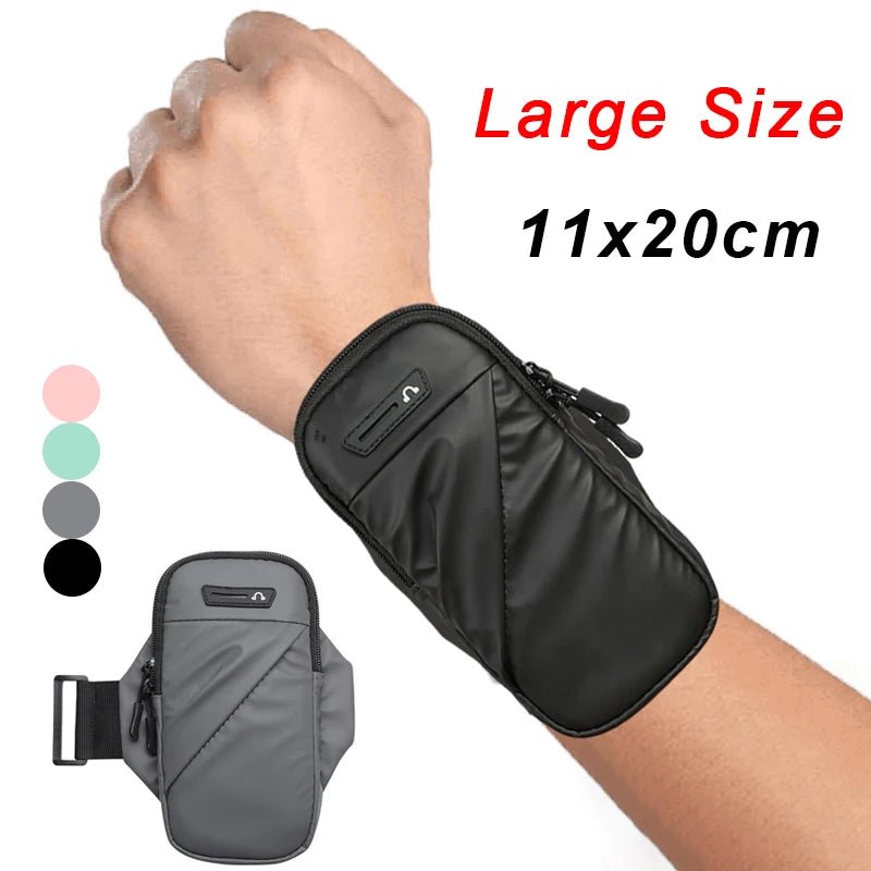Zipper Bags Lightweight Wrist Wallet Pouch Phone, Key, Cards - Mobility Buy