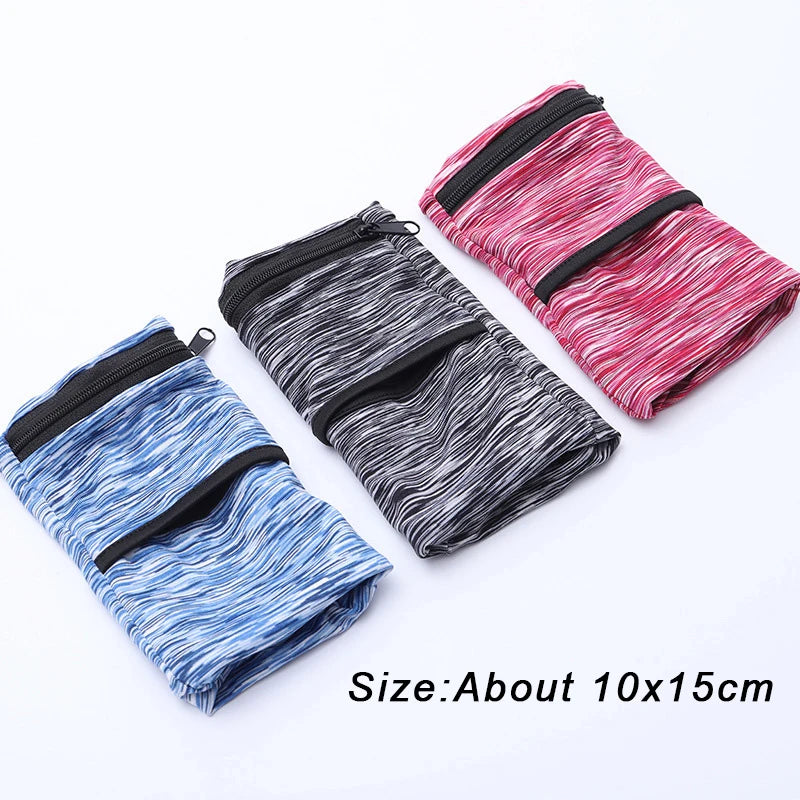 Zipper Bags Lightweight Wrist Wallet Pouch Phone, Key, Cards - Mobility Buy
