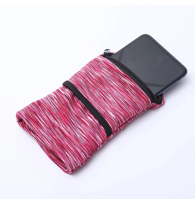 Zipper Bags Lightweight Wrist Wallet Pouch Phone, Key, Cards - Mobility Buy