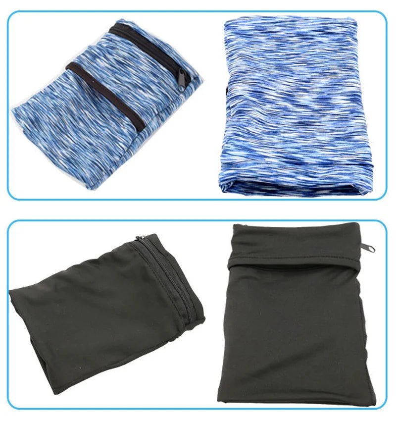 Zipper Bags Lightweight Wrist Wallet Pouch Phone, Key, Cards - Mobility Buy