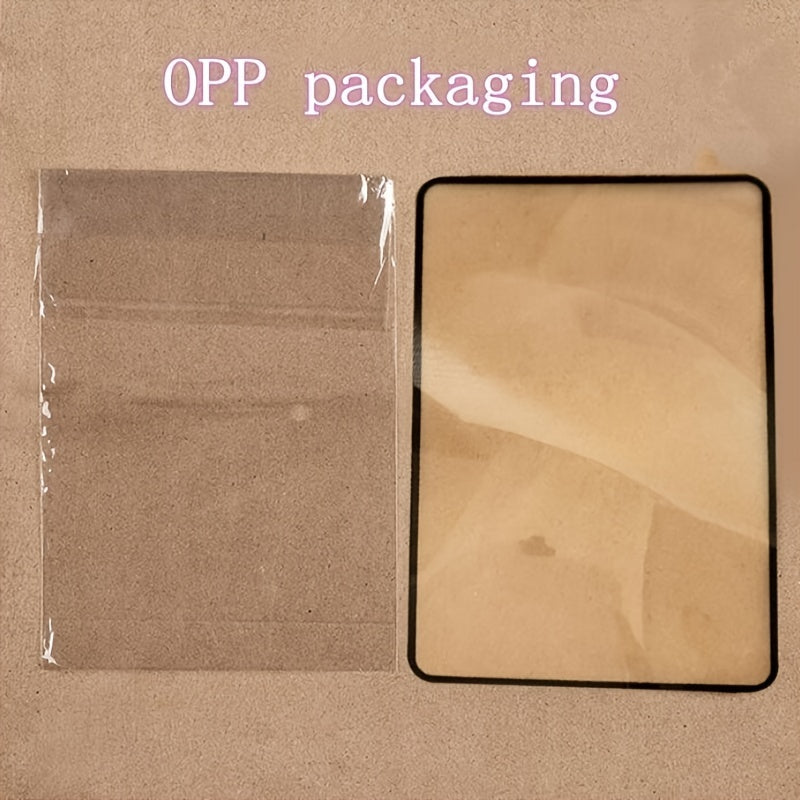 Black Frame Ultra Thin Magnifying Glass A4 Full Page Size